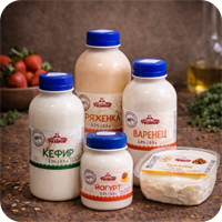 Фермерская молочная продукция